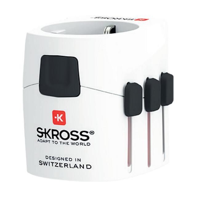 Adapter Universal për Udhëtim SKROSS PRO Light World / Universal / 100–250V / 6.3A / 1575W – Bardhë - 2