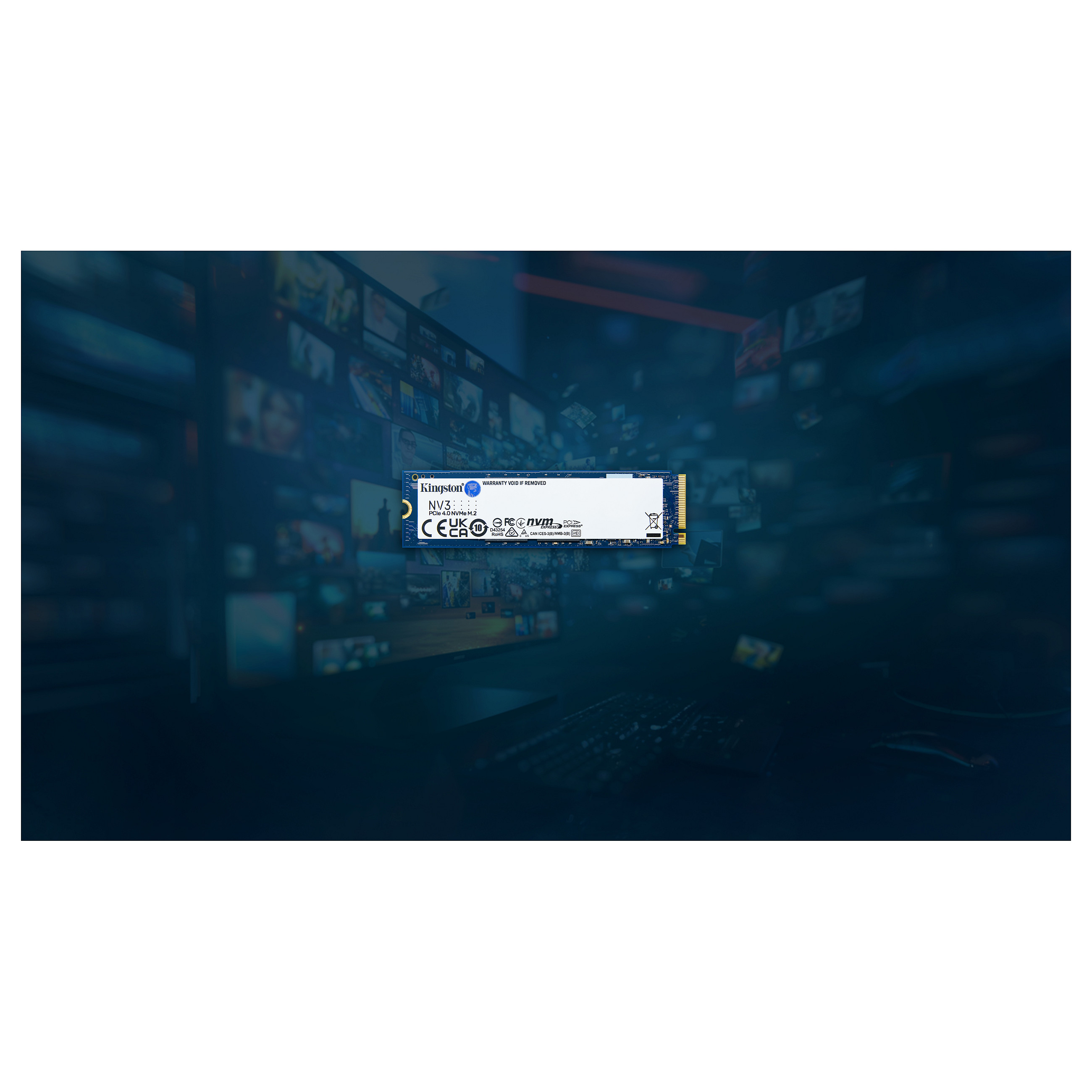SSD të Brendshëm M.2 500GB Kingston NV3 NVMe PCIe 4.0 x 4 - 11