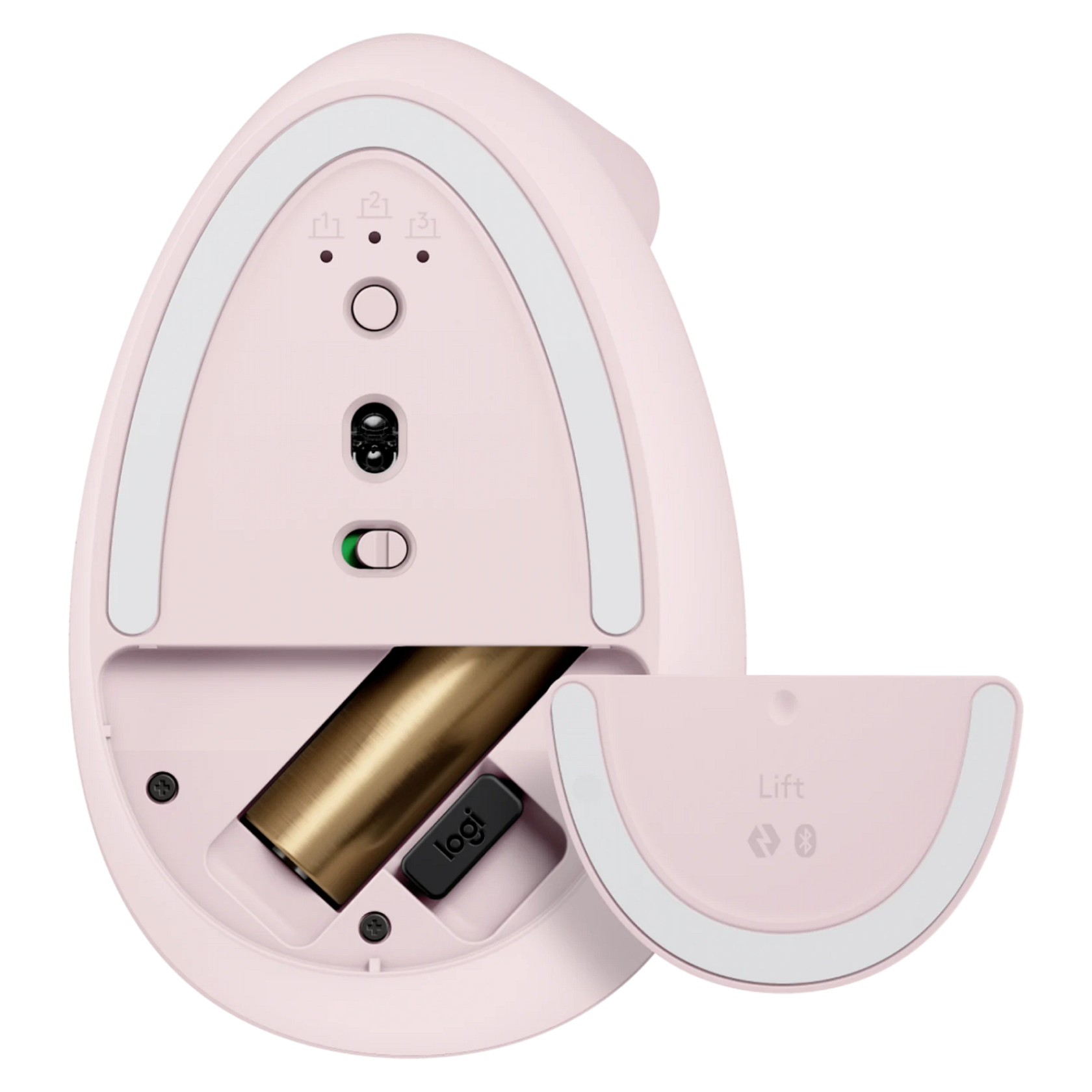 Maus pa Kabllo Logitech MX Vertical - Rozë - 15