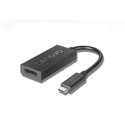 Adapter USB-C në DisplayPort Lenovo 4X90Q93303, 20cm, DisplayPort 1.2a, 4K 60Hz - Zezë