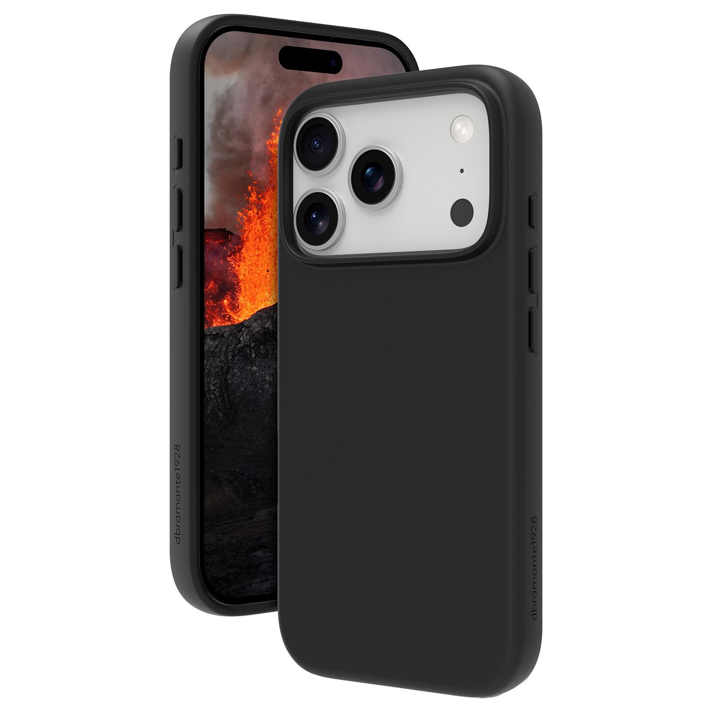 Case për Telefon dbramante1928 Iceland Ultra D3O MS, iPhone 18 Pro, iPhone 17 Pro - Zezë