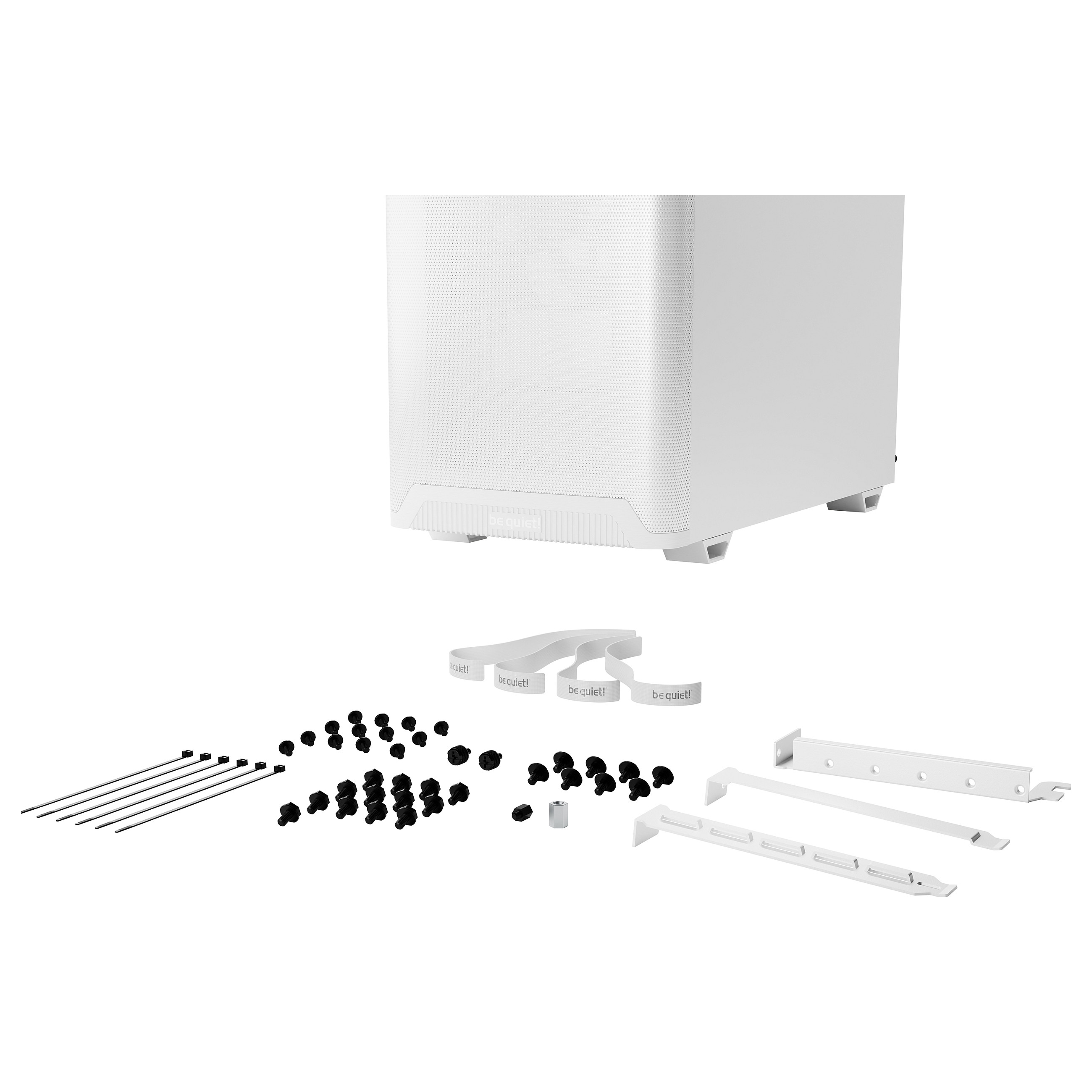 Kasë PC be quiet! PURE BASE 501 Airflow / Midi Tower / ATX / 1x 140mm + 1x 140mm Fan / Airflow - Bardhë - 7