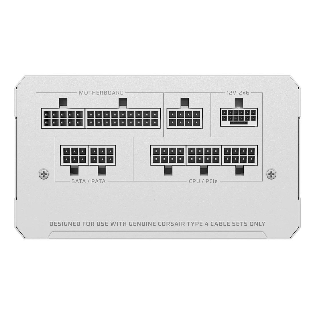 Furnizues Energjie 1000W Corsair RM1000e White / 80+ Gold / ATX3.1 / PCie5.1 / 120mm - 3