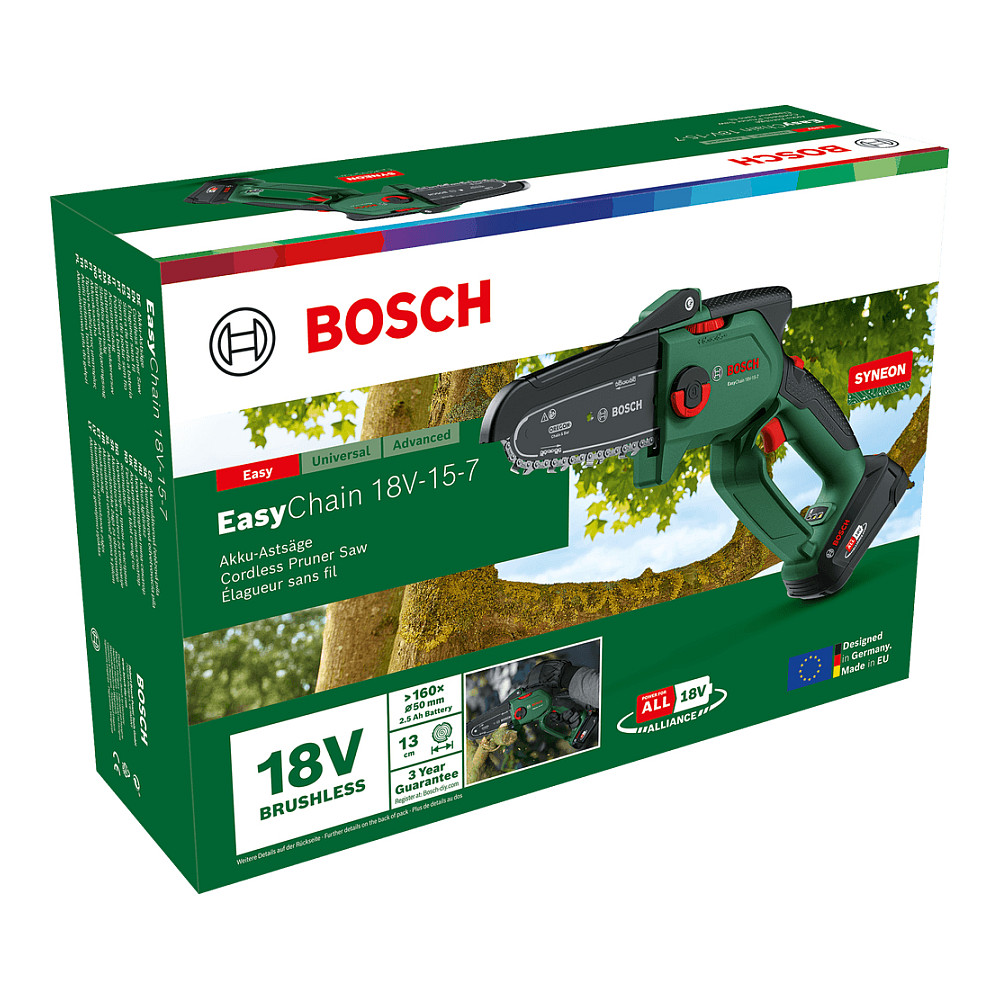 Bosch EasyChain 18V-15-7 Akku-Baumsäge - 9