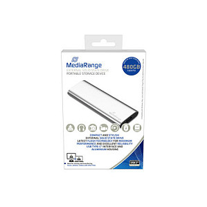 SSD të Jashtme MediaRange 480GB USB-C  Gen 2 - 1