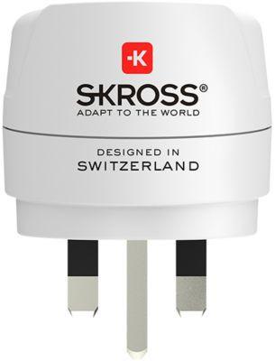 Adapter Universal SKROSS Europe to USA, 2 copë, 100–250V, 15A - Bardhë - 2