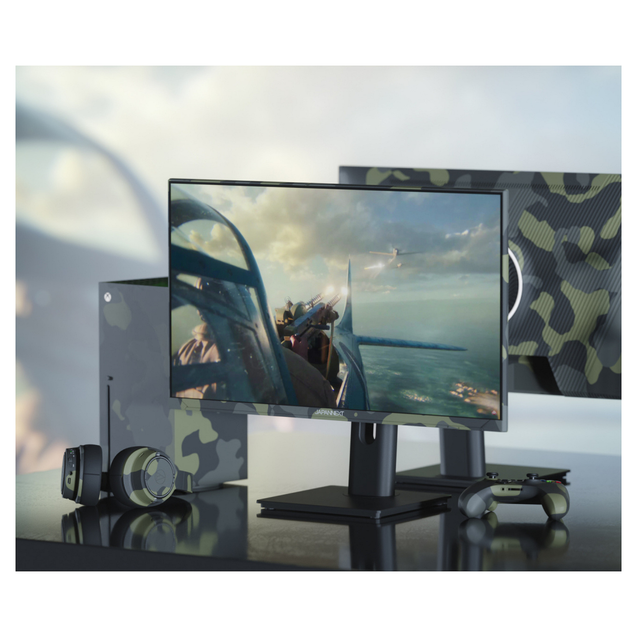 Monitor Gaming JapanNext / 23.8"/ Full HD IPS / LCD / 200Hz / 0.5ms / HDMI - Zezë - 13