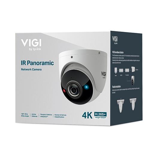 Kamerë Sigurie IP CCTV TP-Link InSight S485PI, 4K 8MP, 180°, PoE, IR 20 m - Bardhë - 4