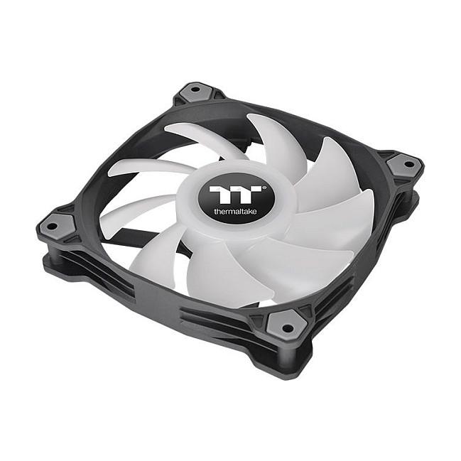 Ftohës për Kasë Thermaltake Pure Duo 12 ARGB Sync / 2x 120 mm / ARGB / PWM / 500–1500 RPM / Radiator - Zezë - 4