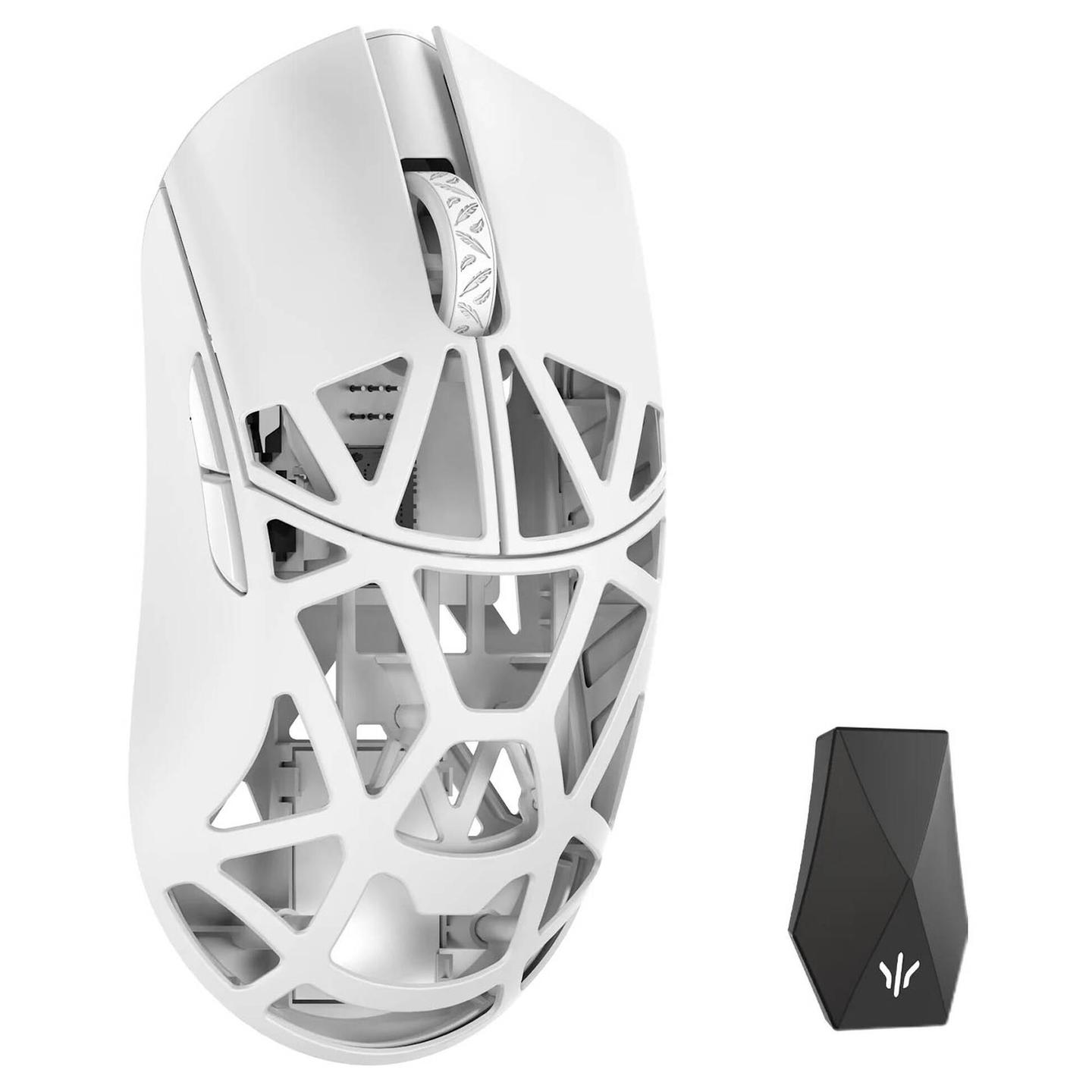 Maus Gaming WLMouse Beast X Max / Wireless / 30000 DPI / Optik PAW3950 HS / 6 Buttona - Bardhë - 1