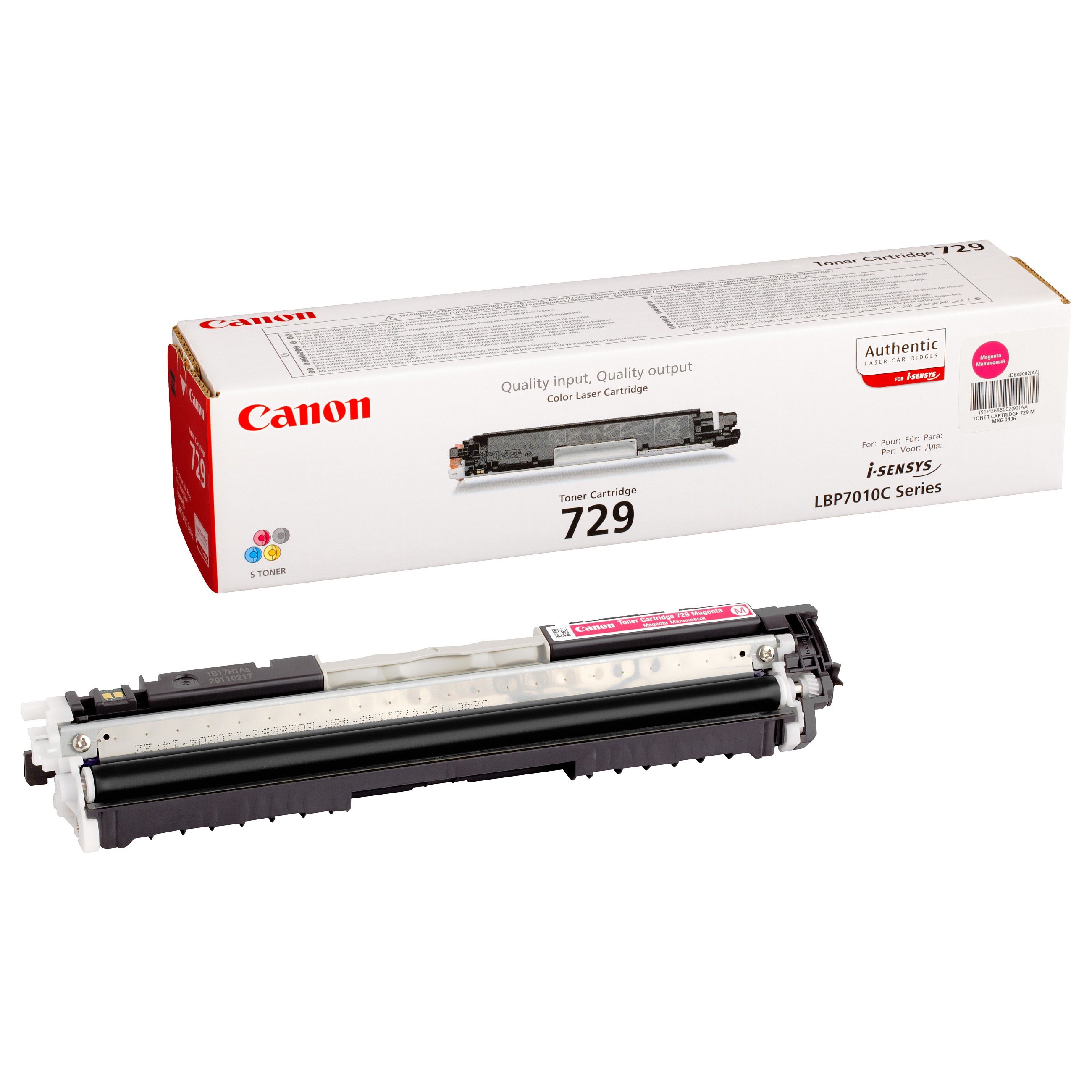 Toner Canon 729M / 4368B002 - Rozë - 2