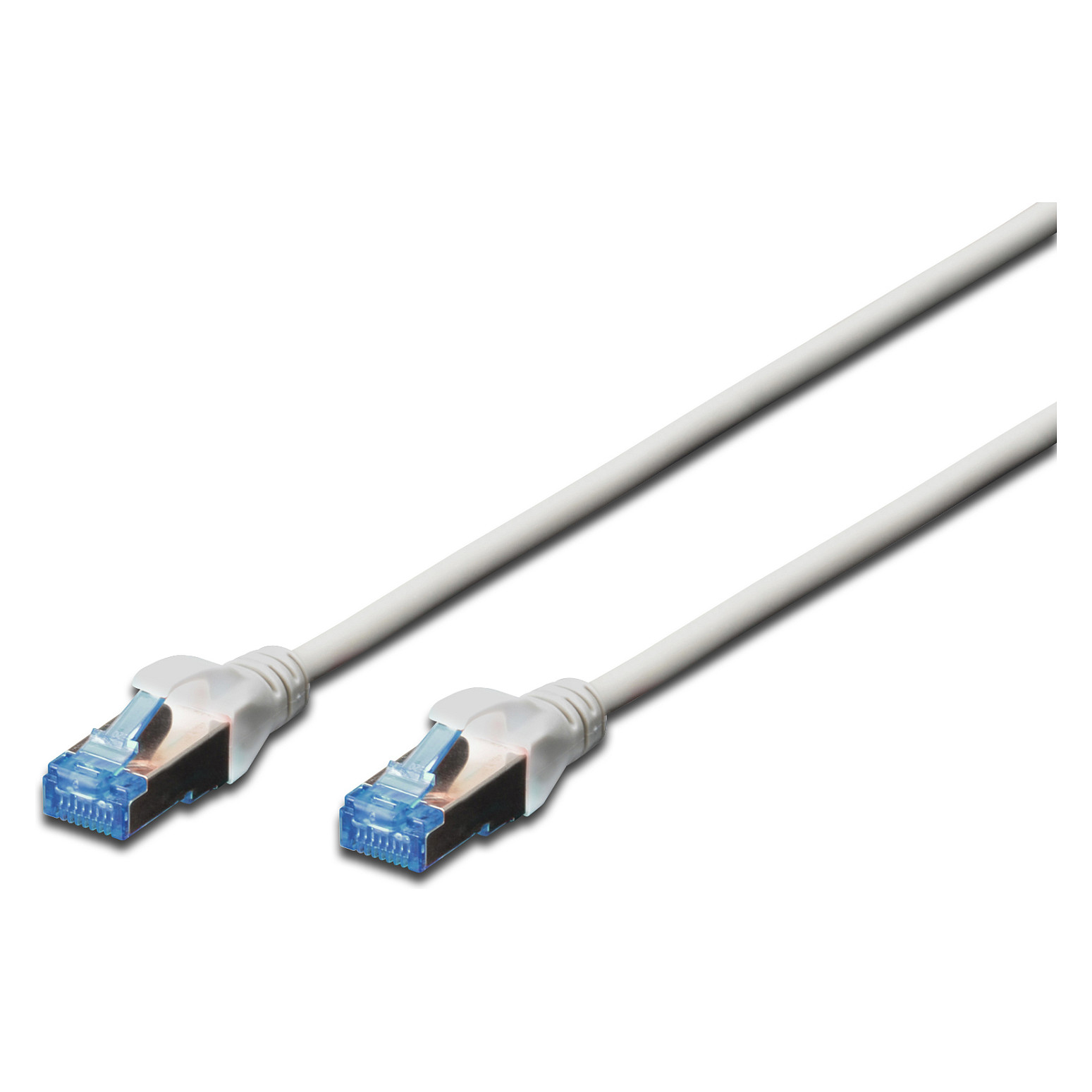 Kabllo për Rrjet DIGITUS Patch Cable Cat5e SF/UTP RJ45 / 1.00m / Polybag - Gri - 1