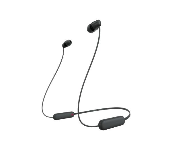 Kufje pa kabllo Sony WI-C100 / WIC100B.CE7 / Bluetooth 5.0 / In-Ear / Neckband / 9mm Driver / DSEE - Zezë