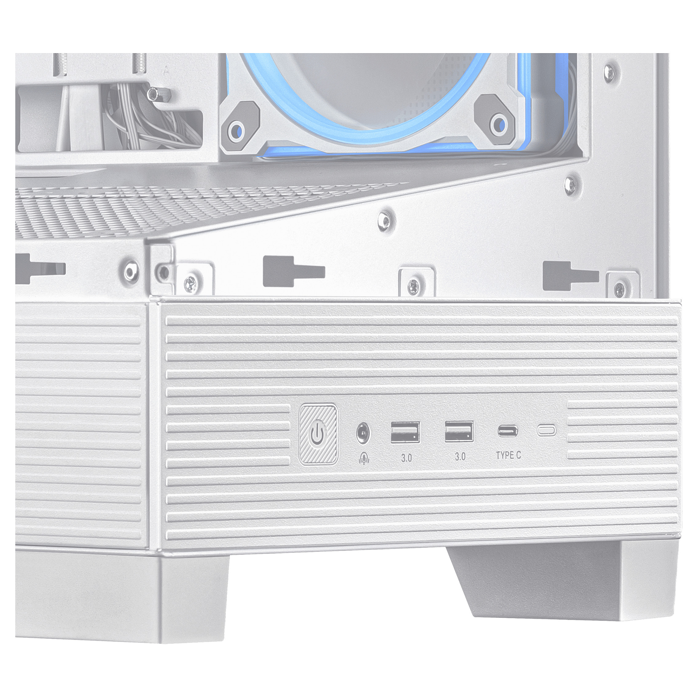 Kasë Asus A31 Plus TG ARGB -Bardhë - 7