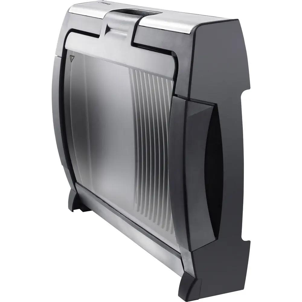 Grill Elektrik Steba VG 200, 2200W, 40 × 29cm, me Kapak Xhami, Temperaturë e Rregullueshme - Hiri/Zezë - 4