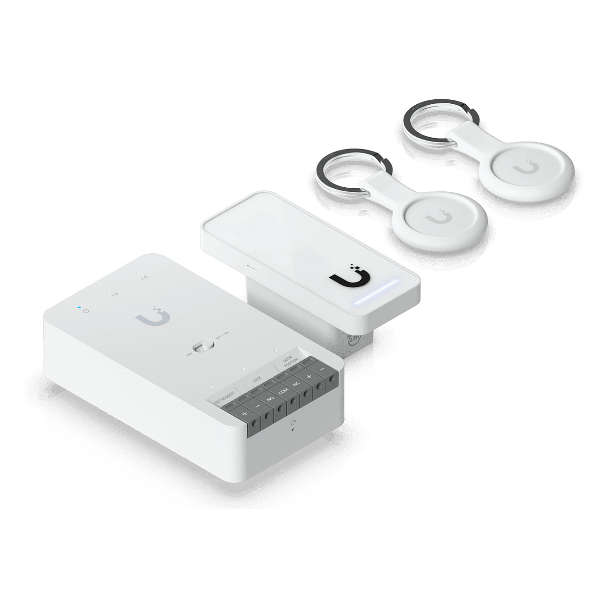 Ubiquiti UniFi Access G3 Starter Kit UA-G3-SK / 1 Door / G3 Reader / Door Hub Mini / 2× Keyfob / Touch Pass - 18