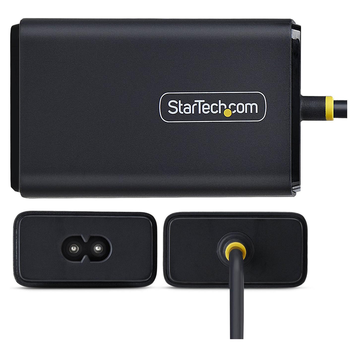 Adapter për Laptop StarTech.com 165LE-USB-C-CHARGER, USB-C, 65W, Power Delivery 3.0, Kabllo 1.5m - Zezë - 2