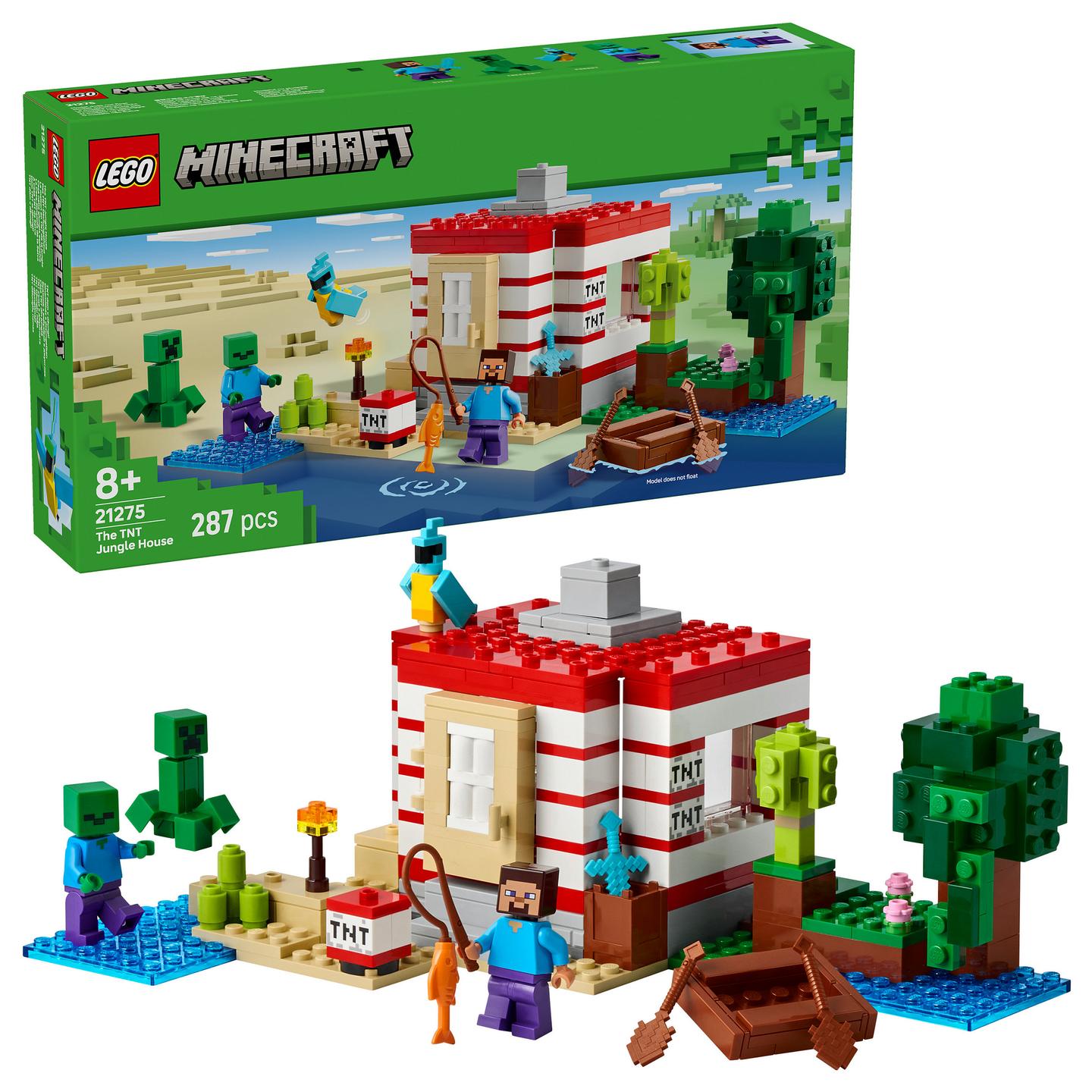 LEGO Minecraft The TNT Jungle House - 2
