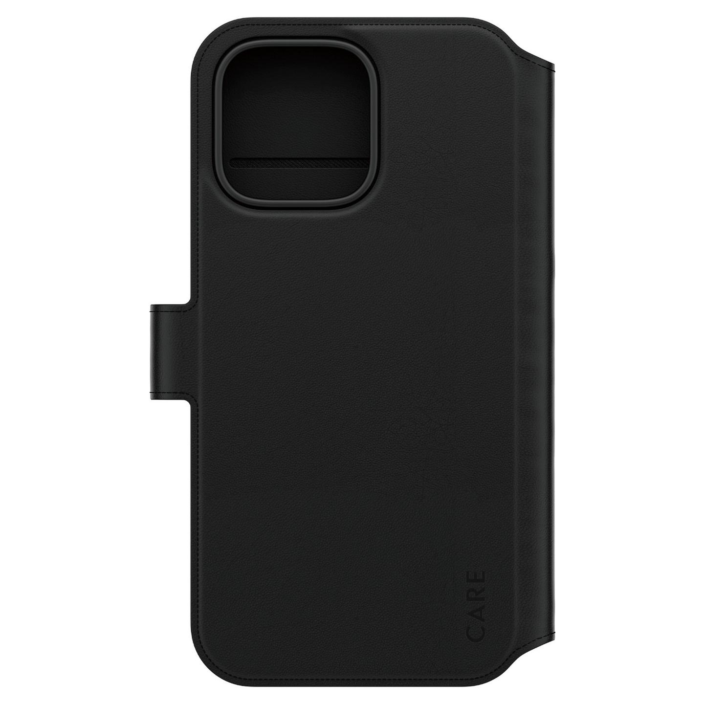 Case për Telefon CARE by PanzerGlass Tango 2-in-1 Wallet, iPhone 16 Pro Max, 4 Vende për Karta, MagSafe – Zezë - 4