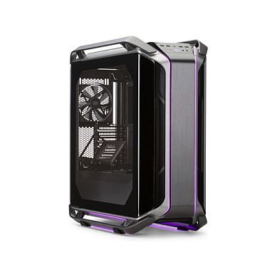 Kasë Midi CoolerMaster COSMOS C700M – Zezë / Argjend - 3