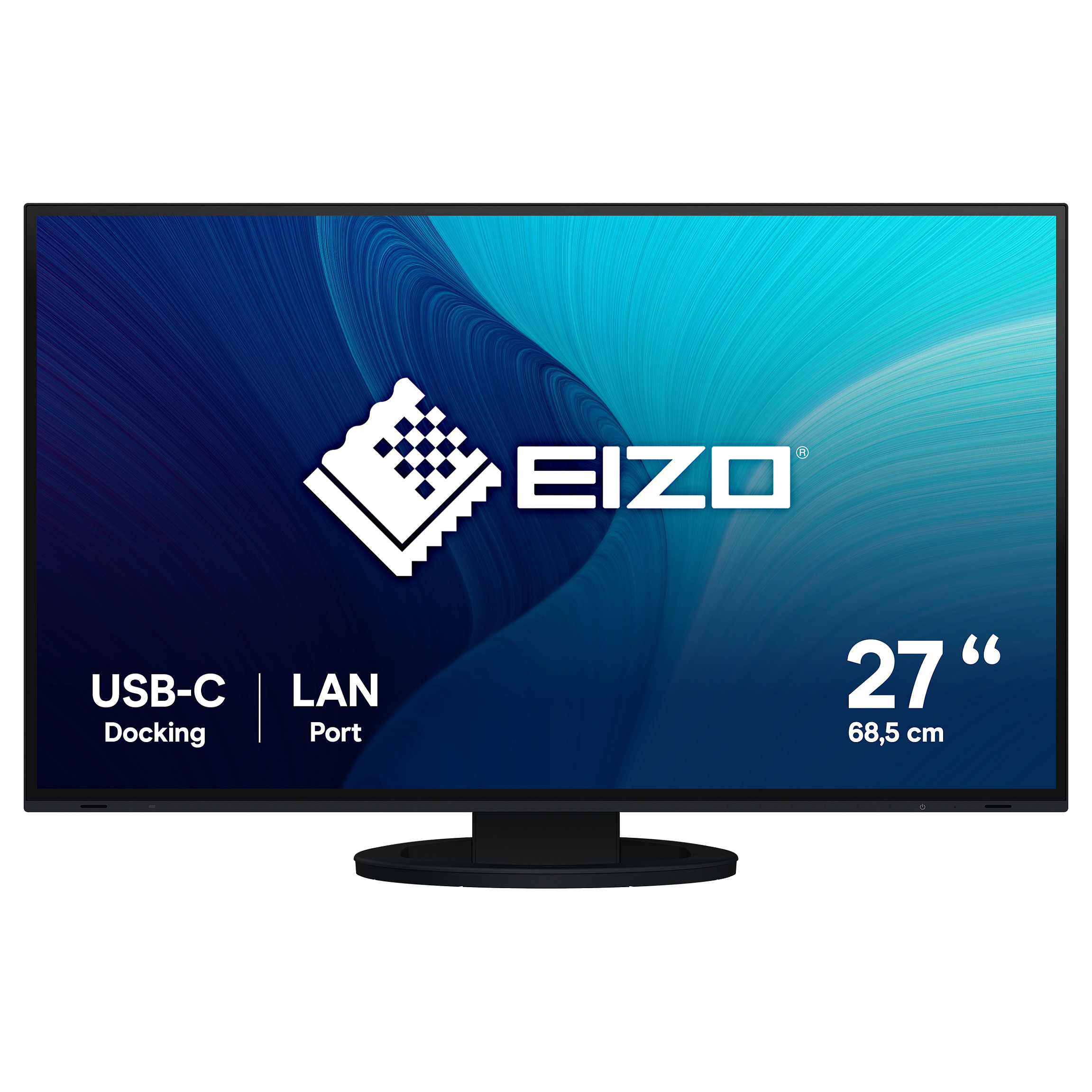 Monitor EIZO EV2795-BK / 27″ / WQHD IPS LED / 60Hz / 5ms / HDMI + DP + USB-C - Zezë - 1