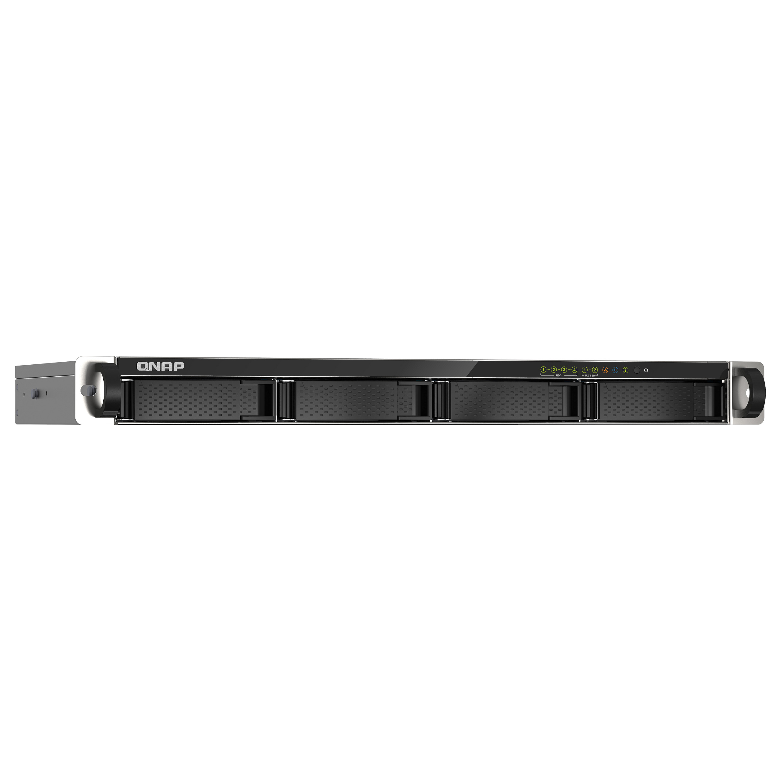 QNAP TS-435XeU 4-Bay Rackmount NAS me Dual 10GbE SFP+, 2.5GbE, 4GB DDR4 dhe RAID - 4