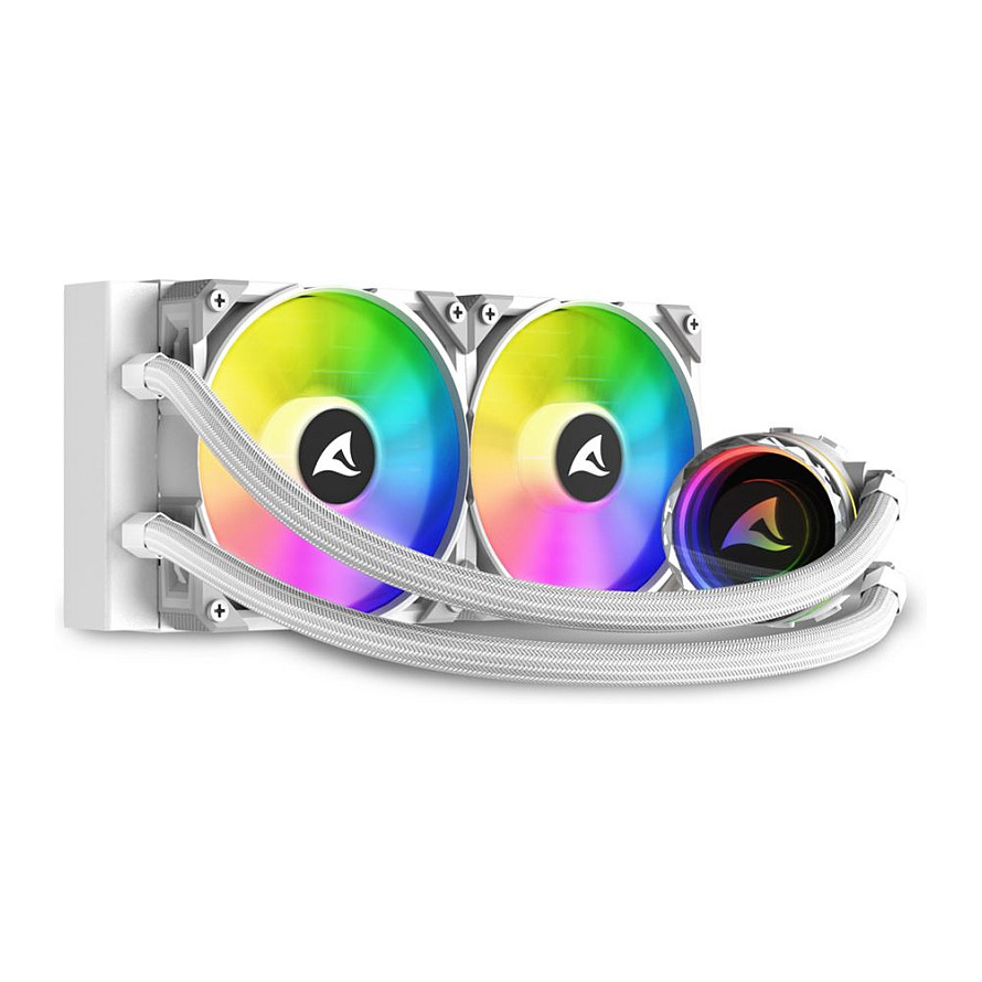 Ftohës për Procesor Sharkoon S80 RGB White AIO 240mm e bardhë - 6
