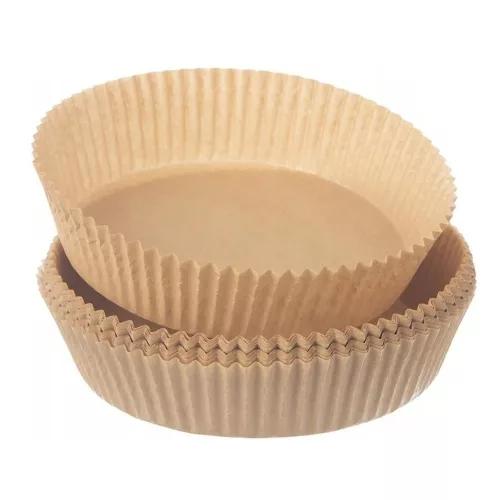Aksesor për Fryer Extralink Home / EX.28587 / Letër / Rrethore / 16cm / 50 Copë / Deri 220°C  - 3