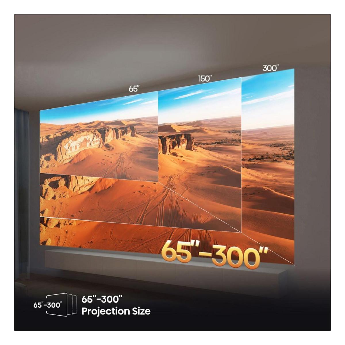 Projektor Hisense C3, 4K UHD, DLP, TriChroma Laser, 2500 ANSI Lumen, Dolby Vision, HDR10+, VIDAA - Hiri Metalik - 4