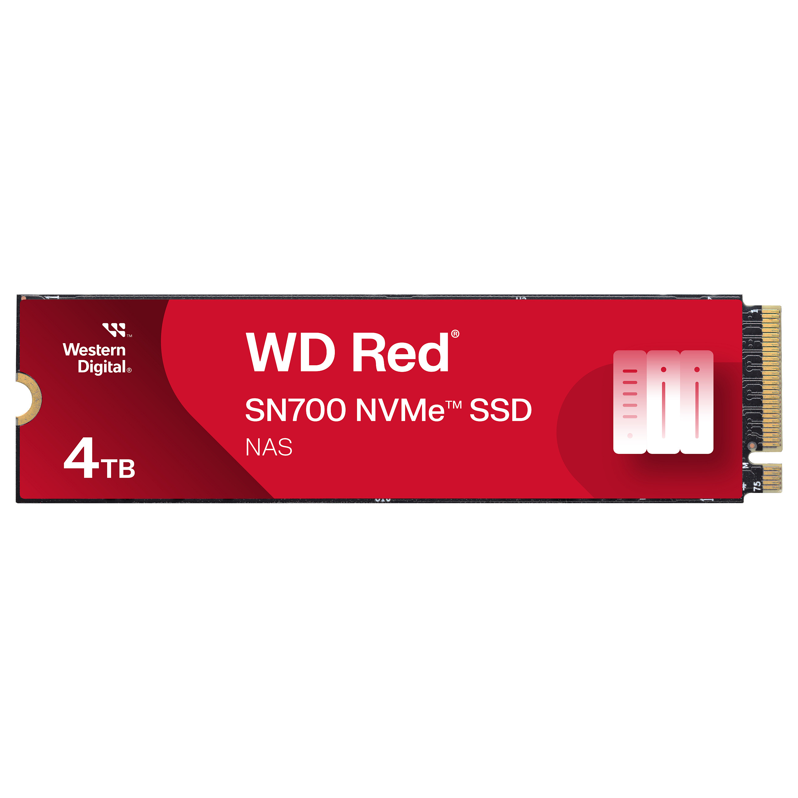 SSD e brendshme Western Digital Red SN700 / 4TB / M.2 2280 / PCIe 3.0 x4 / NVMe