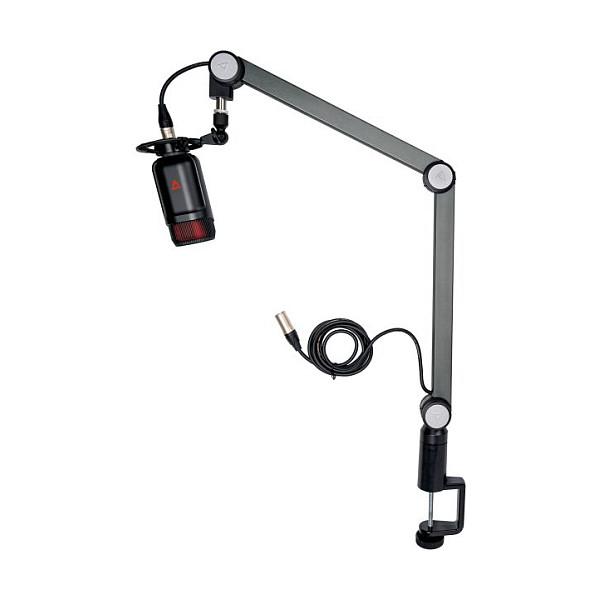 Mbajtëse për Mikrofon Thronmax Caster S2 / XLR / 360° / C-Clamp / 1kg - Zezë