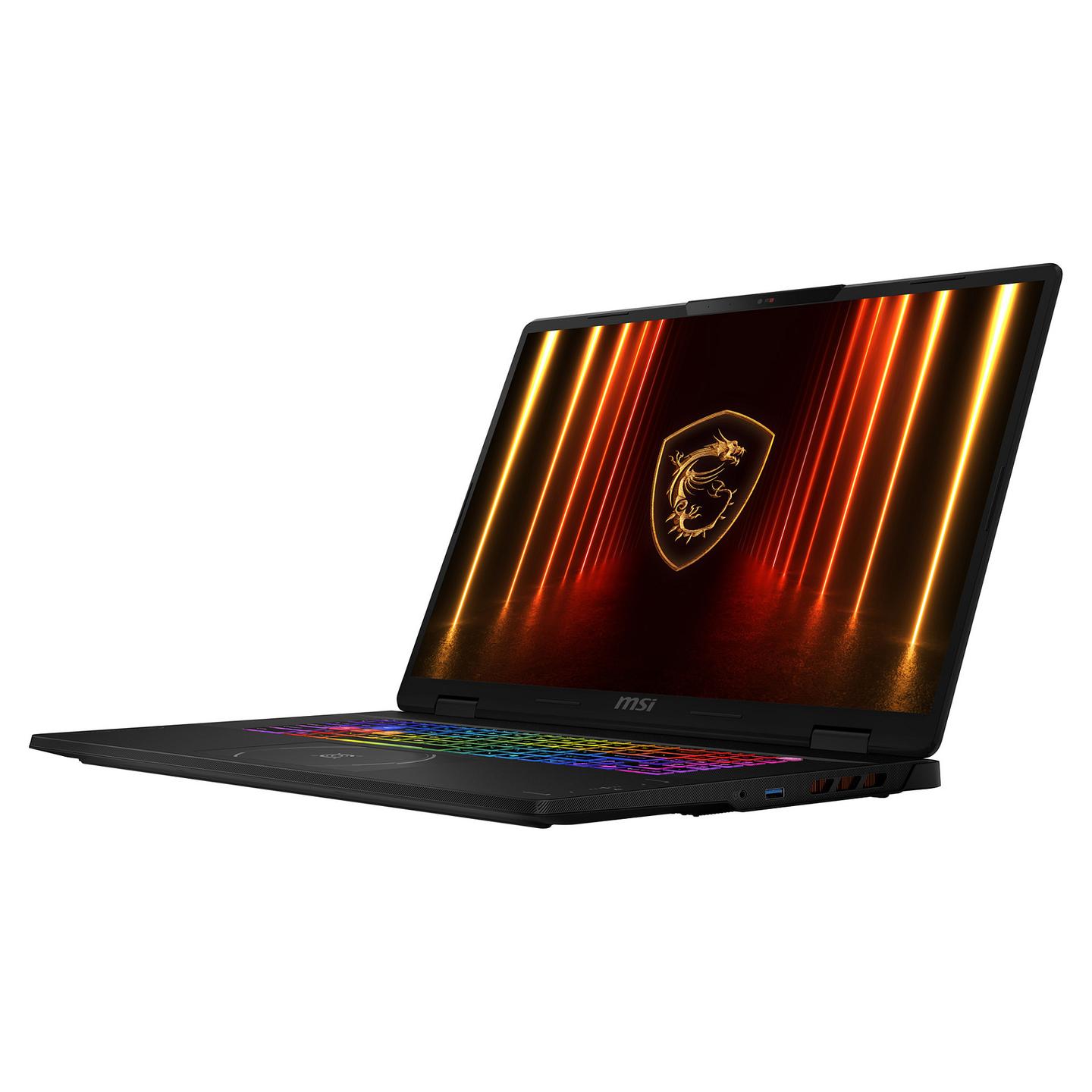Laptop Gaming MSI Crosshair A18 HX A8WFKG-044FR, Ryzen 9 8940HX, 32GB DDR5, 1TB, 18" QHD+ IPS 240Hz, RTX 5060 8GB - Hiri - 5