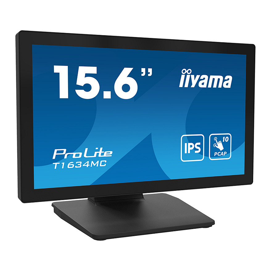 Monitor IIYAMA T1634MC-B1S / 15.6″ / FHD / Touch / 16:9 / HDMI + DP + VGA / IPS / E zezë - 9
