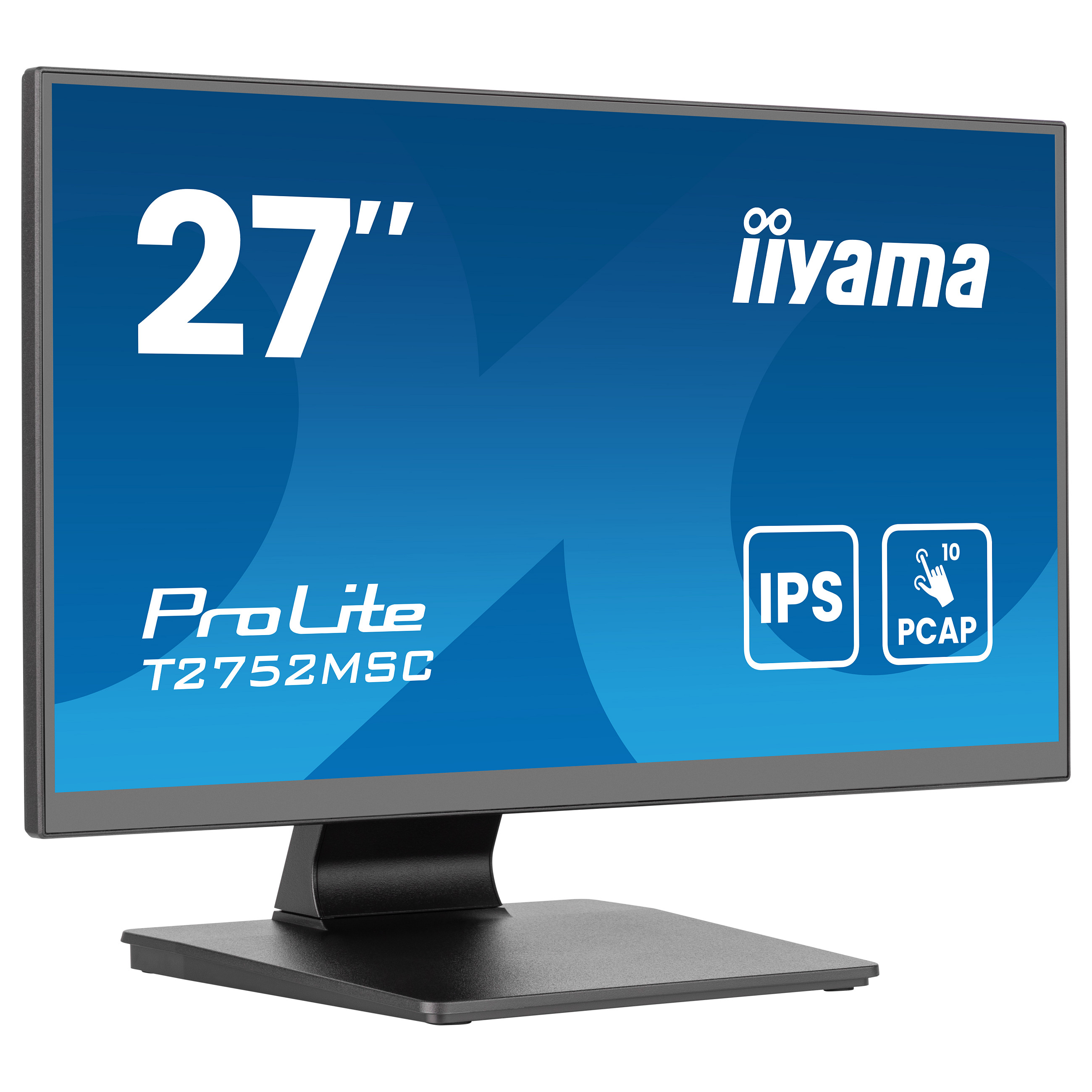 Monitor IIYAMA T2752MSC-B1AG / 27″ / Full HD IPS LED Touch / 100Hz / 5ms / USB + HDMI + DP - Zezë - 2