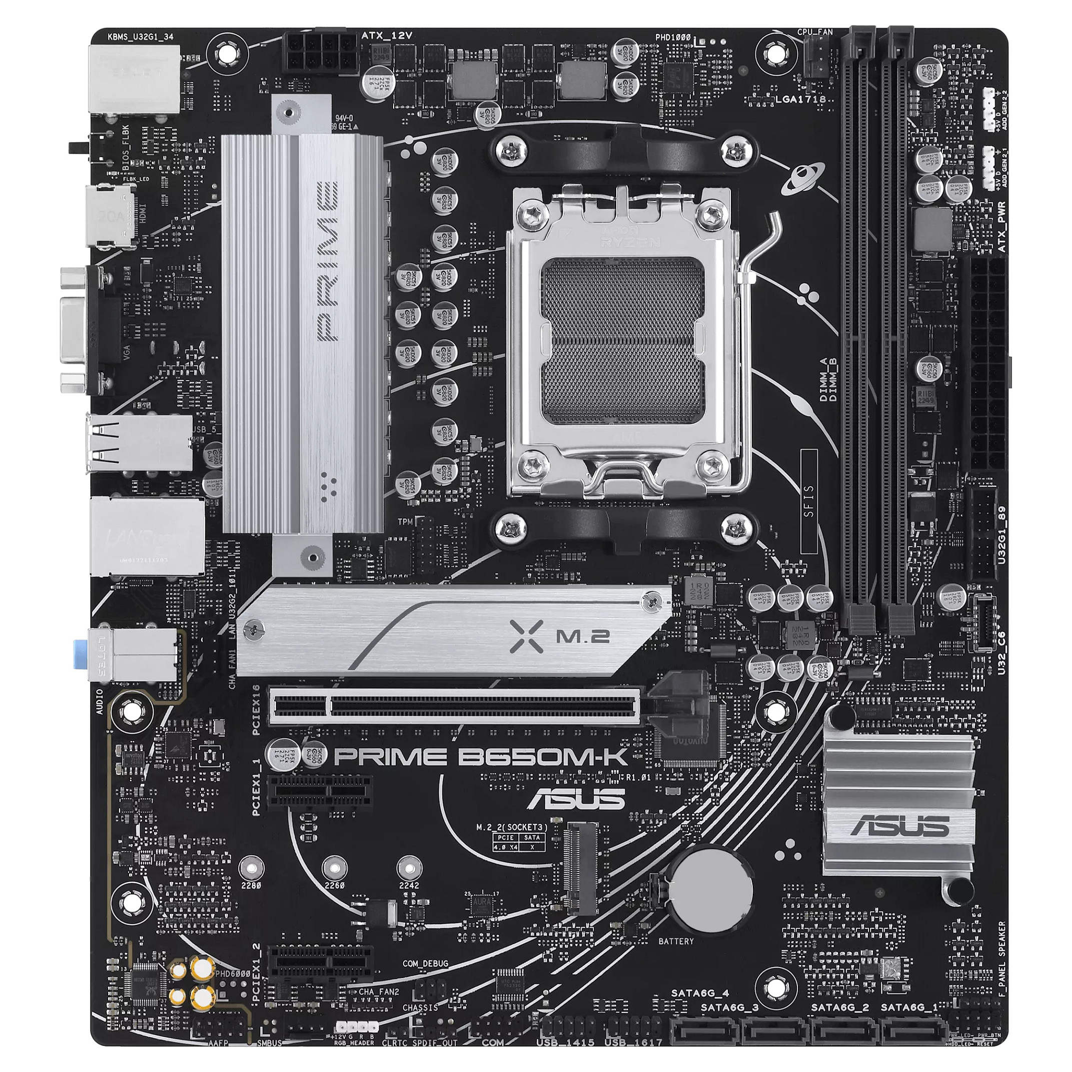 Pllakë Amë MB ASUS PRIME B650M-K - 2