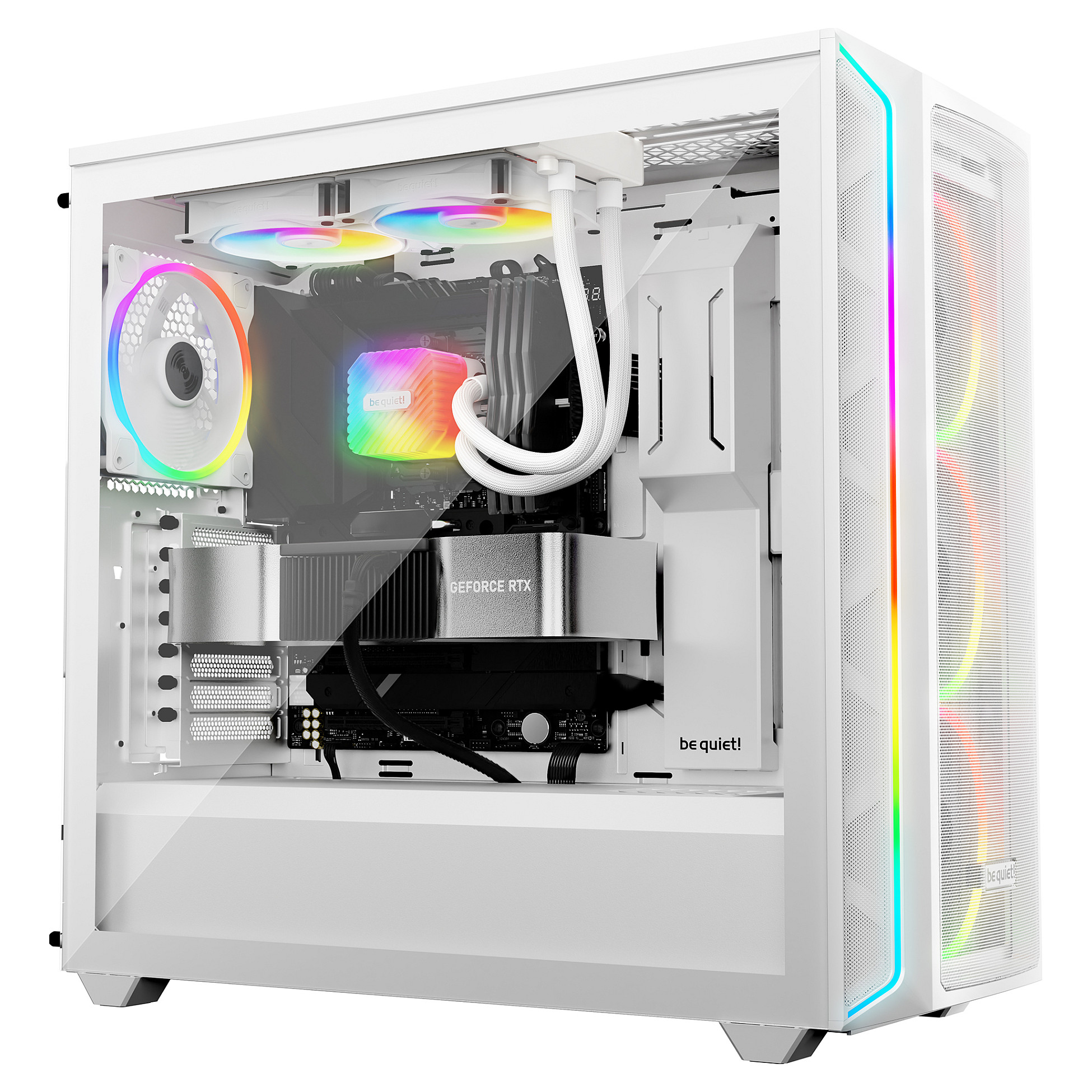 Ftohës për Procesor K Cooler be quiet! LIGHT LOOP 240mm, ARGB, i bardhë - 5