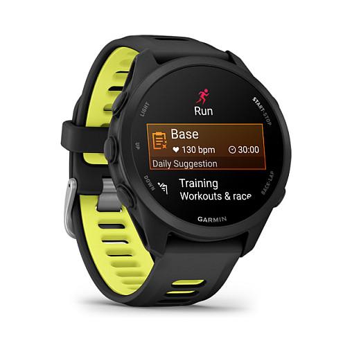 Orë e Mençur Garmin Forerunner 170 / 1.2 Inch / AMOLED / Touchscreen / GPS / Bluetooth / 43mm - Zezë/Verdhë - 3