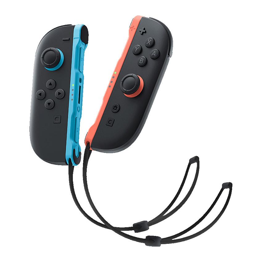 Kontroller për Nintendo Switch 2 Nintendo Joy-Con 2 / L + R / Wireless / Bluetooth – Blu/Kuqe/Zezë - 5