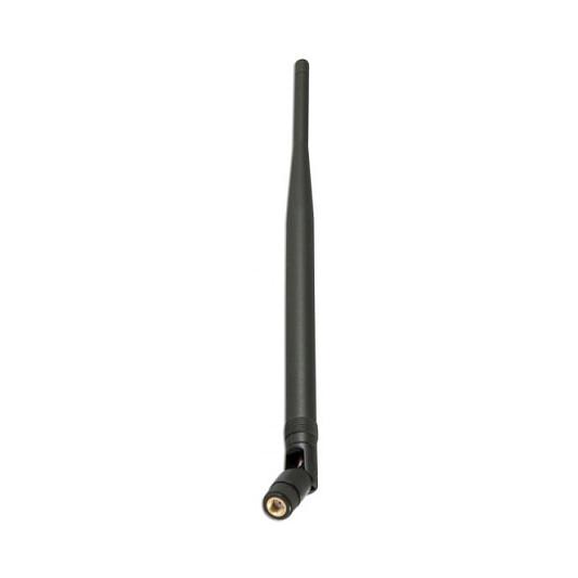 Antena për rrjet ALLNET ALL19005, 2.4–2.5GHz, 7dBi, Omnidireksionale, RP-SMA - Zezë