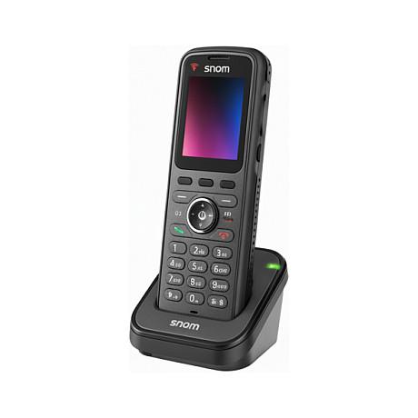 Telefon i Thjeshtë Snom M56, DECT, ekran TFT me ngjyra 2.4", IP67, Bluetooth - Zezë