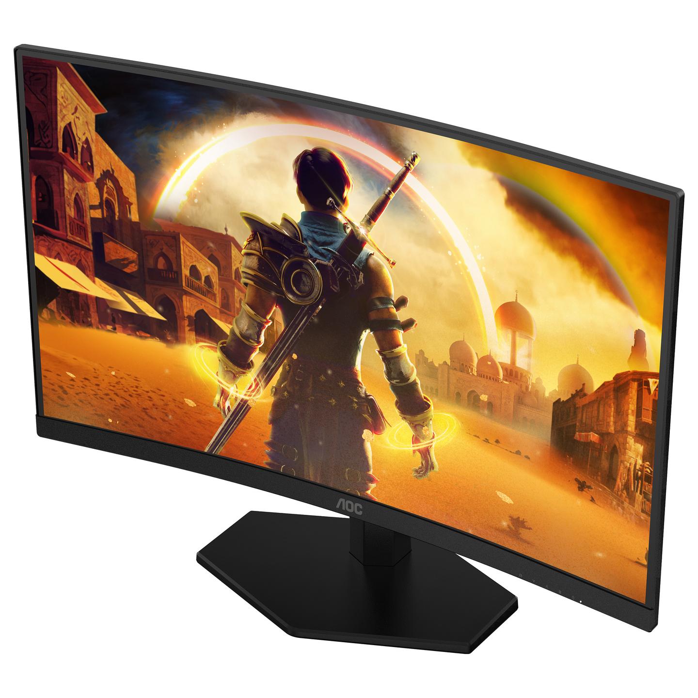 Monitor Gaming AOC C27G42ZE, 27", FHD VA Curved, 260Hz, 1ms, HDMI+DP - Zezë - 4