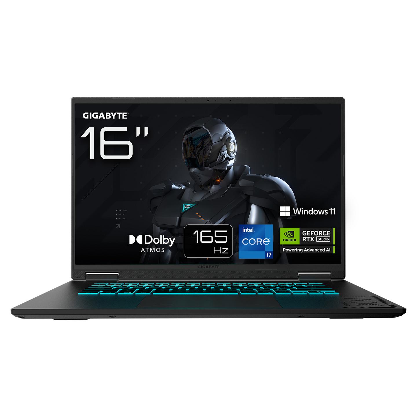 Laptop GIGABYTE Gaming A16, Core i7-13620H, 16GB DDR5, 1TB, 16" WUXGA IPS 165Hz, RTX 5050 8GB - Zezë - 1