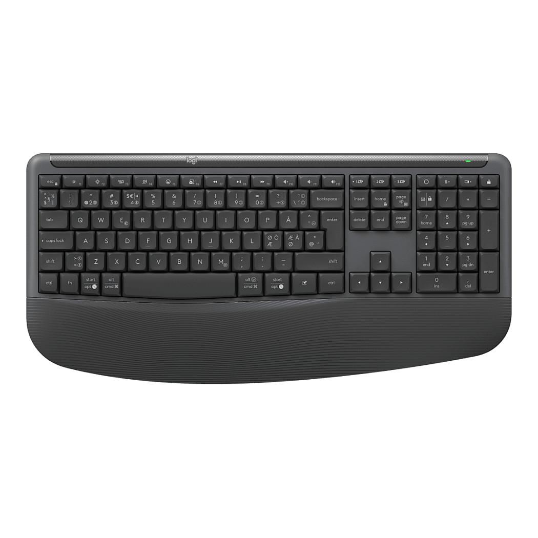 Combo (Tastierë & Maus) Logitech MK880 for Business, Tastierë dhe Maus pa Kabllo, QWERTY US, Bluetooth, Logi Bolt, SmartWheel – Grafit - 4