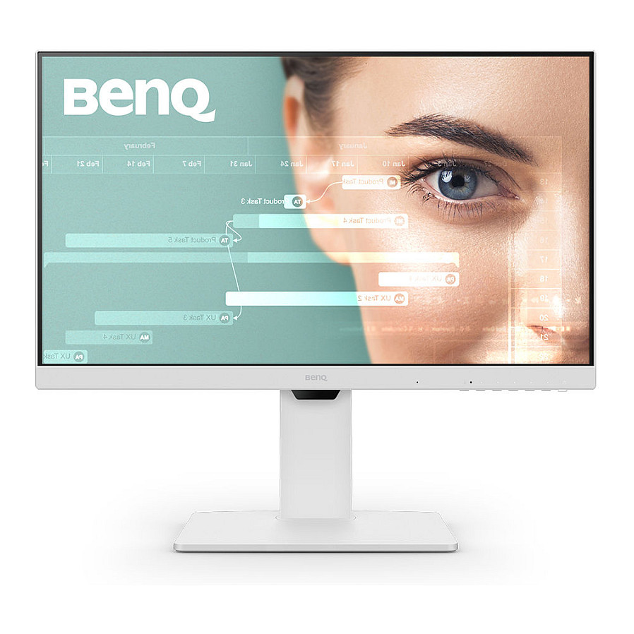Monitor për punë BenQ GW2786TC / 27" / Full HD LED IPS / 100 Hz / 5 ms / USB + HDMI + DP / Bardhë - 1