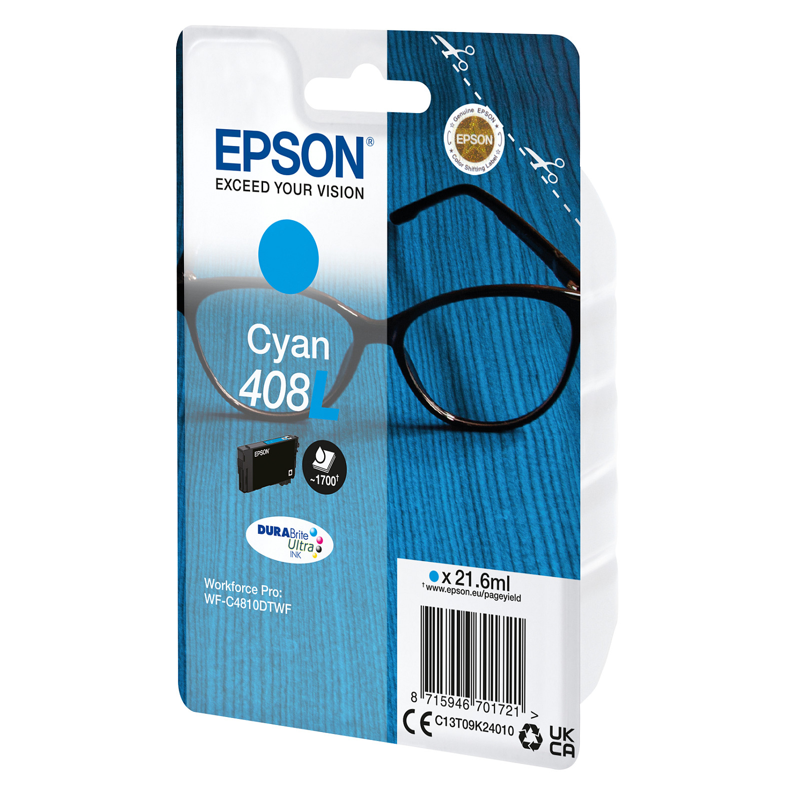 INK Epson 408L C13T09K24010 – Blu - 1