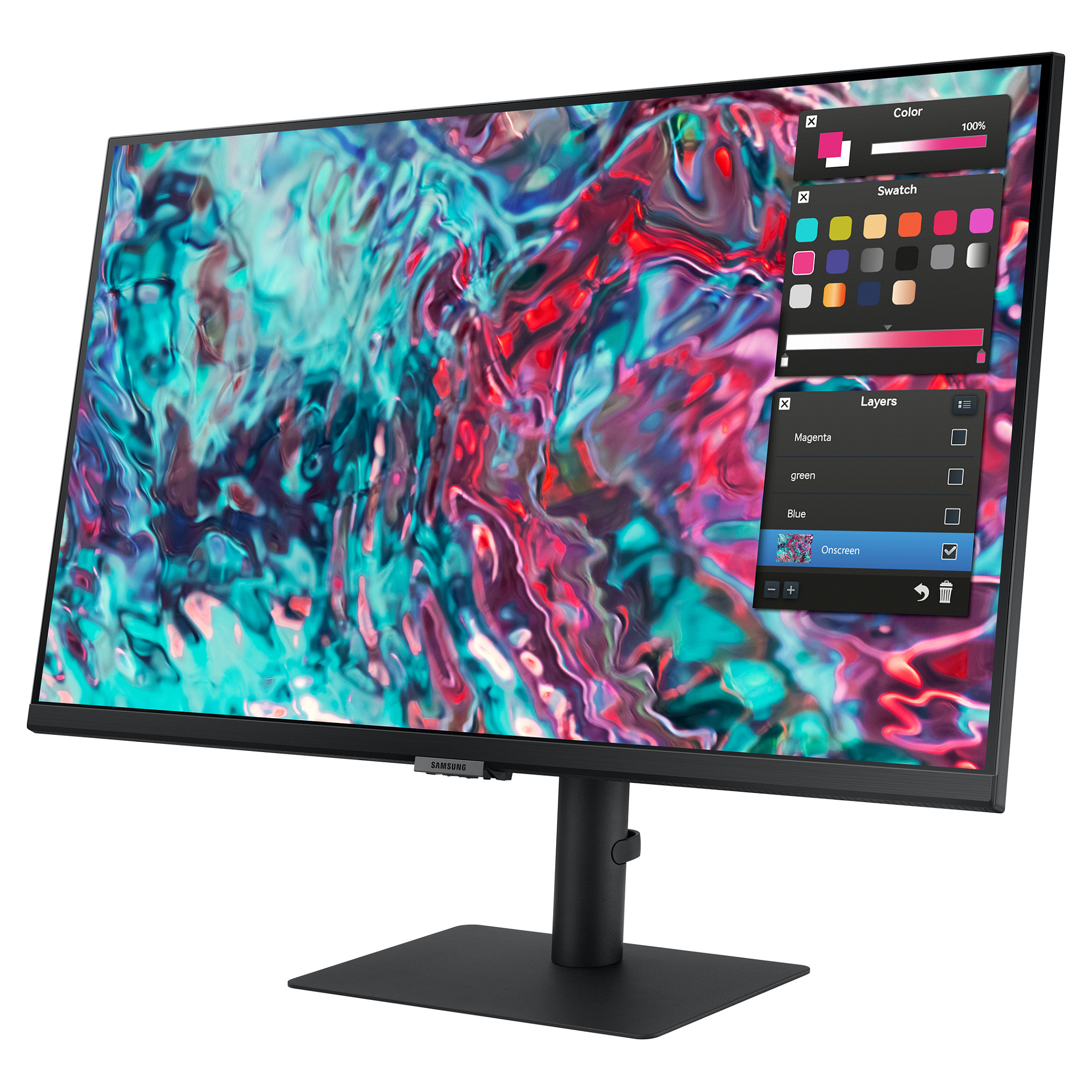 Monitor Samsung ViewFinity S8 S27B800TGU / 27"/ 4K Ultra HD IPS / LED / 60 Hz / 5 ms / HDMI+USB+HDCP - Zezë - 2