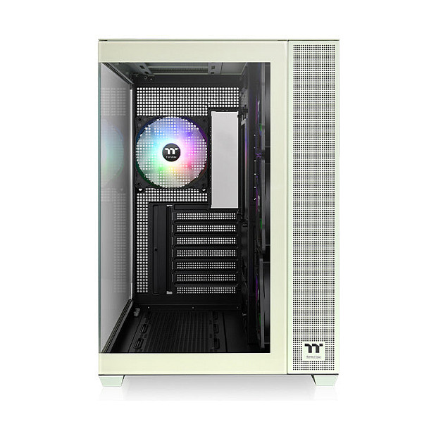 Kasë Thermaltake View 380 TG ARGB Midi Tower - Gjelbër - 3