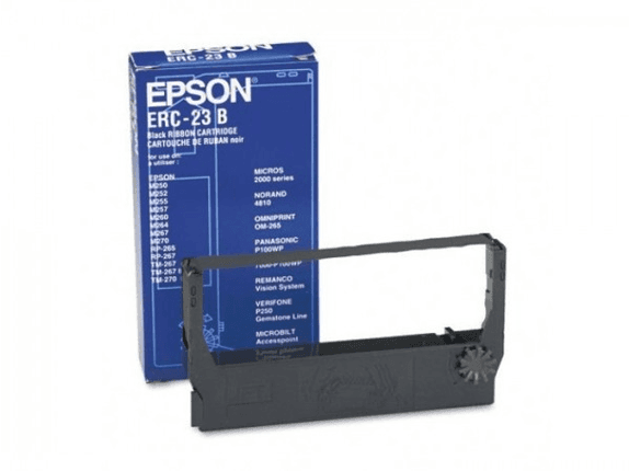 Shirit për Printer 3D Epson Colour Ribbon ERC-23-B / C43S015360 - Zezë - 1