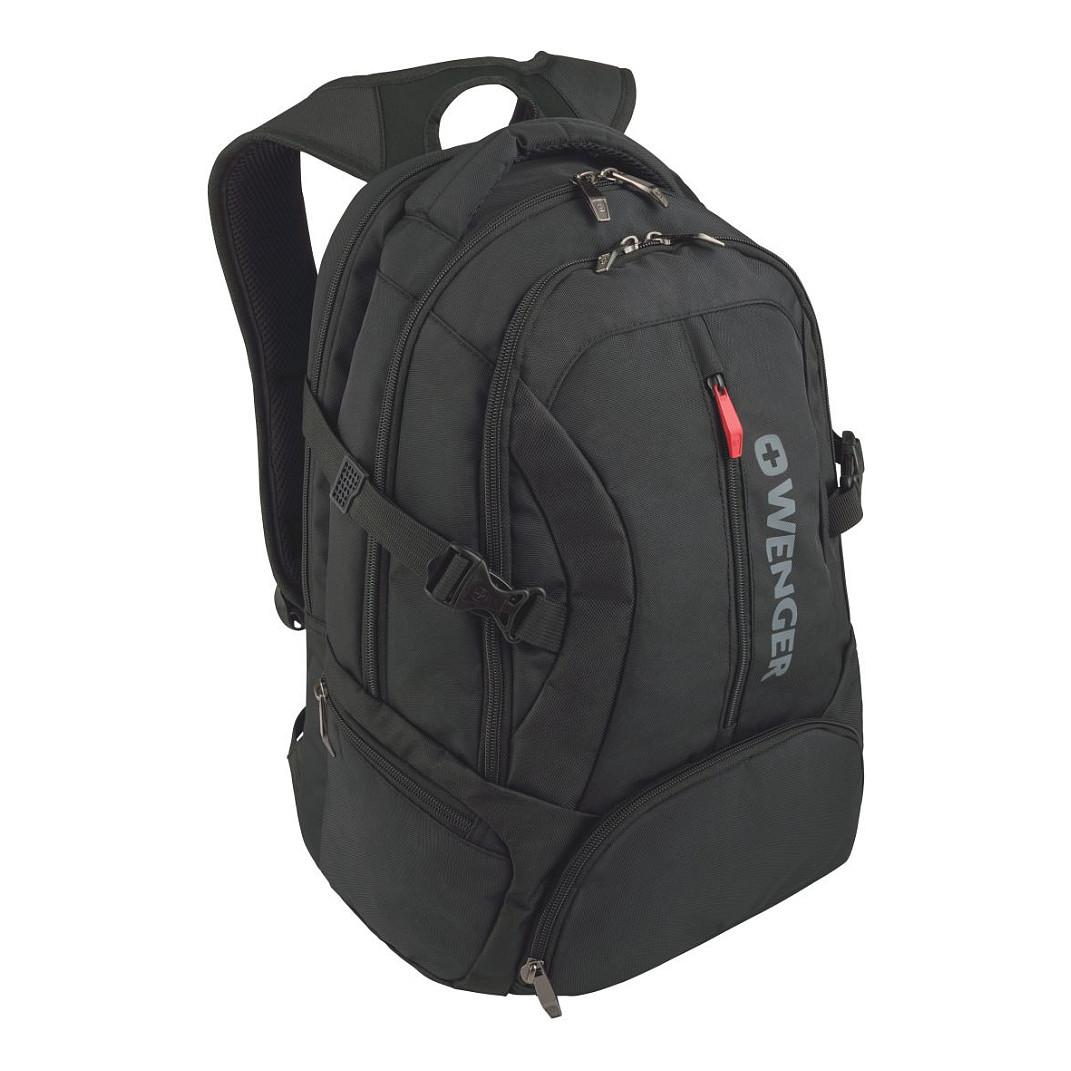 Çantë për Laptop Wenger SwissGear Transit, 16", 27L, Ndarje për Tablet 10" – Zezë