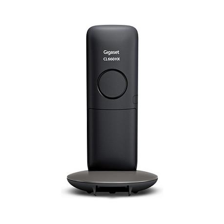Telefon VoIP Gigaset CL660HX / S30852-H2862-R101 / DECT / GAP / CAT-iq 2.0 / Ekran TFT 2.4" / HD Voice / 400 Kontakte / Hands-Free / Jack 2.5 mm – Antracit - 13